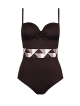 Maillots de bain Lisca Toulouse marron maillot de bain