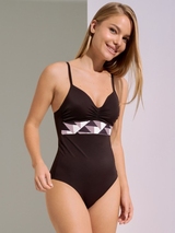 Maillots de bain Lisca Toulouse marron maillot de bain