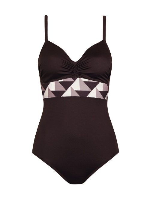 Maillots de bain Lisca Toulouse marron maillot de bain