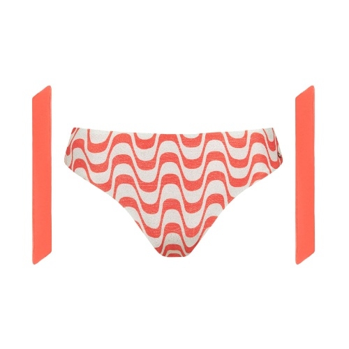 Maillots de bain Lisca Iceland corail slip de bikini