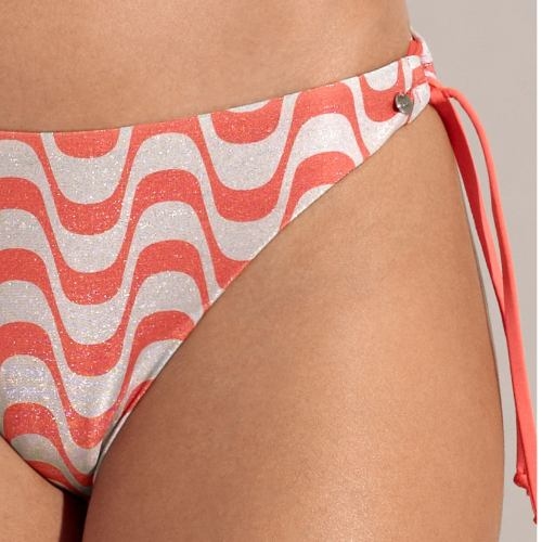 Maillots de bain Lisca Iceland corail slip de bikini