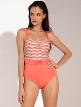 Maillots de bain Lisca Iceland corail maillot de bain