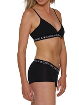 Chicamala Basic noir soutien-gorge sans forme