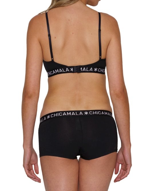 Chicamala Basic noir soutien-gorge sans forme