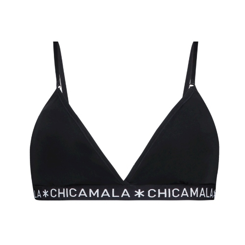 Chicamala Basic noir soutien-gorge sans forme