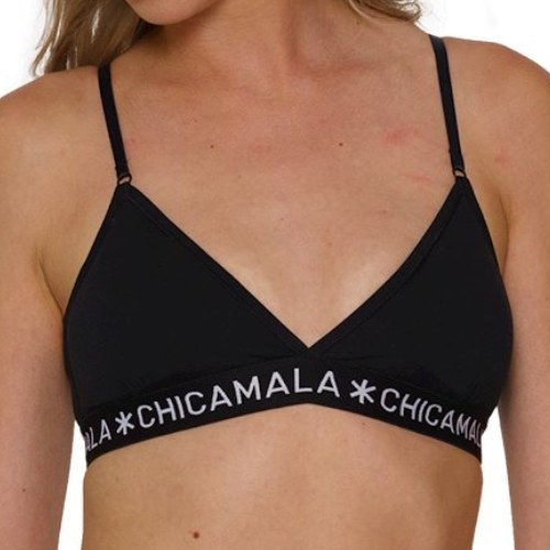 Chicamala Basic noir soutien-gorge sans forme