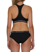 Chicamala Basic noir soutien-gorge sans forme