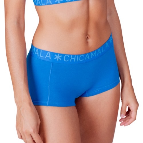 Chicamala Solid bleu/rose shortie