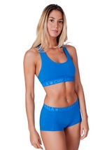 Chicamala Solid bleu/rose shortie
