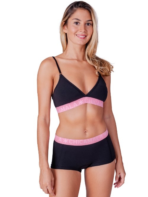Chicamala Solid noir shortie