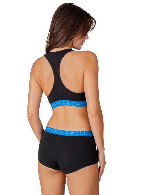 Chicamala Solid noir shortie