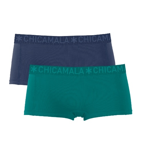 Chicamala Solid bleu/vert shortie