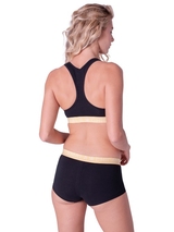 Chicamala Solid noir shortie