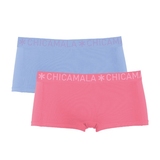 Chicamala Solid bleu/rose shortie