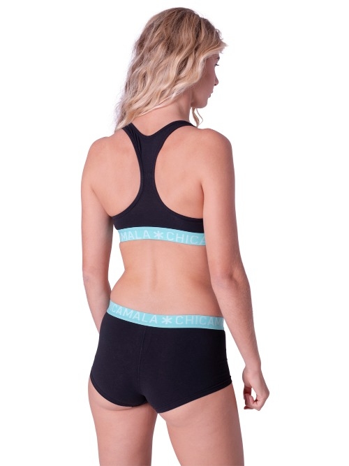 Chicamala Solid noir shortie