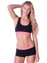 Chicamala Solid noir shortie