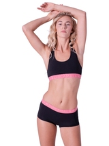 Chicamala Solid noir shortie