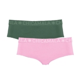 Chicamala Solid rose/brun slip