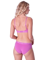 Chicamala Solid jaune/rose slip