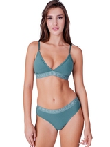 Chicamala Solid vert soutien-gorge sans forme