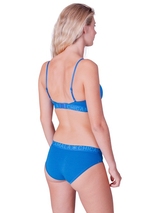 Chicamala Solid bleu soutien-gorge sans forme