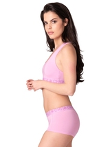 Chicamala Solid rose soutien-gorge sans forme