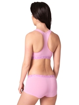 Chicamala Solid rose soutien-gorge sans forme