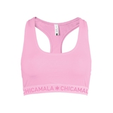 Chicamala Solid rose soutien-gorge sans forme