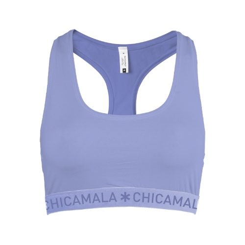Chicamala Solid violet soutien-gorge sans forme