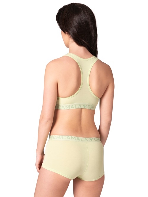 Chicamala Solid vert soutien-gorge sans forme