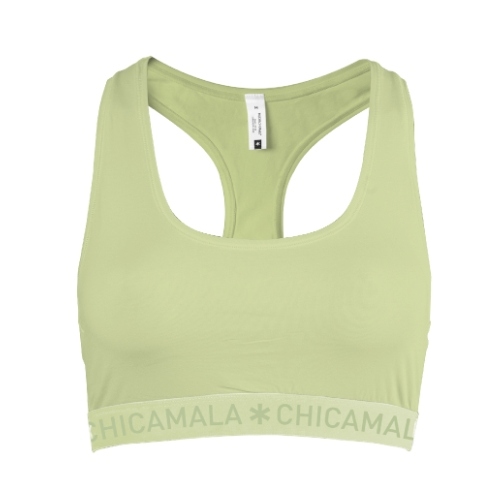 Chicamala Solid vert soutien-gorge sans forme