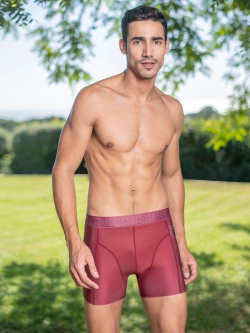 Muchachomalo Solid  rouge boxeur nageur