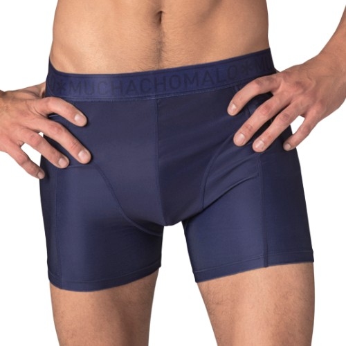 Muchachomalo Solid  bleu marine boxeur nageur