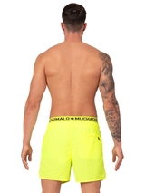 Muchachomalo Solid  jaune fluo maillot de bain pour homme