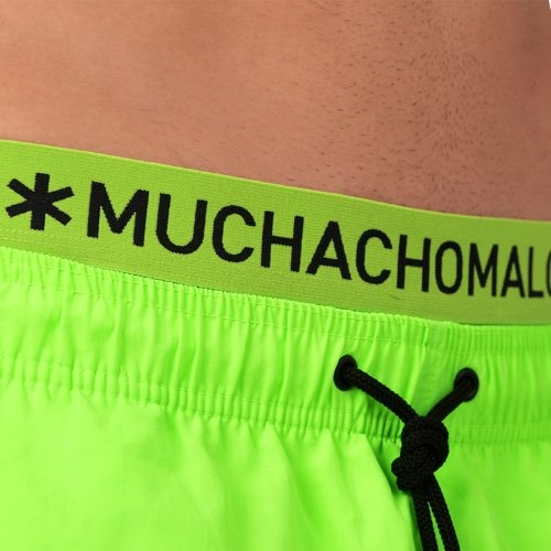 Muchachomalo Solid  vert fluo maillot de bain pour homme