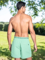 Muchachomalo Réaction de l'eau vert maillot de bain pour homme