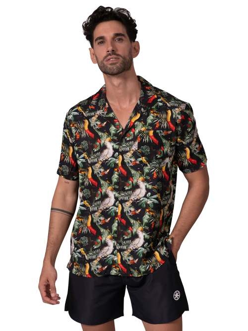 Muchachomalo Solid  noir blouse