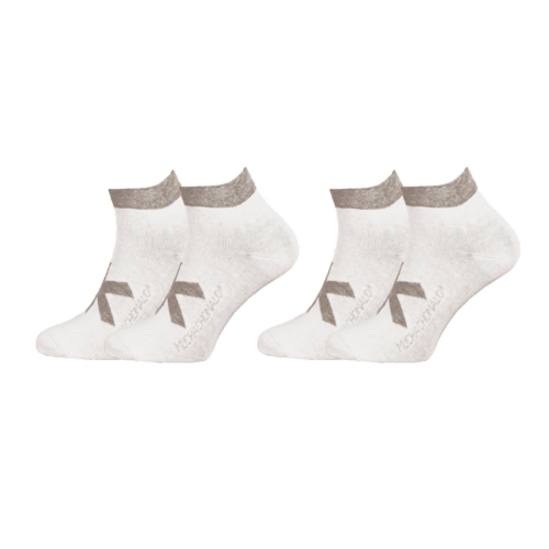 Muchachomalo Solid  blanc chaussettes d'entraînement