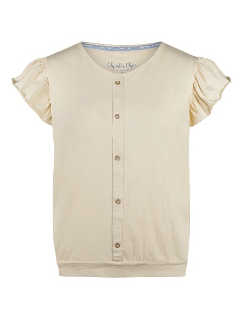 Charlie Choe Fresh Summer Nights blanc cassé chemise de nuit