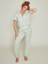 Charlie Choe Fresh Summer Nights vert pantalon de pyjama