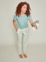 Charlie Choe Fresh Summer Nights vert pantalon de pyjama