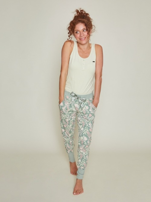 Charlie Choe Fresh Summer Nights vert pantalon de pyjama