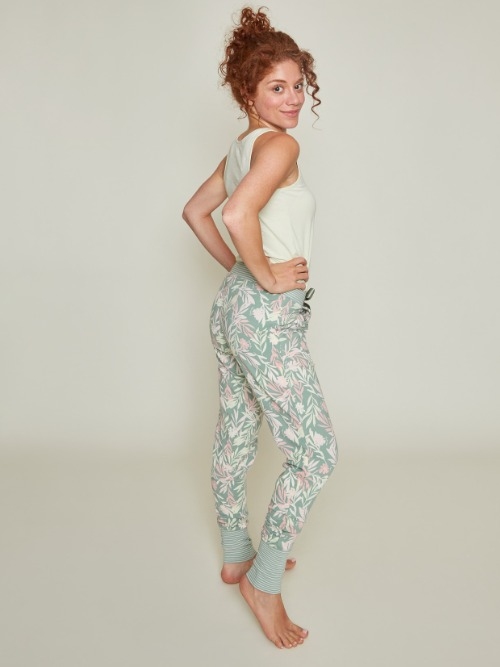 Charlie Choe Fresh Summer Nights vert pantalon de pyjama