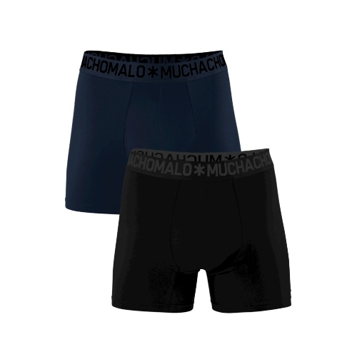 Muchachomalo Bamboo noir/bleu boxer en bambou