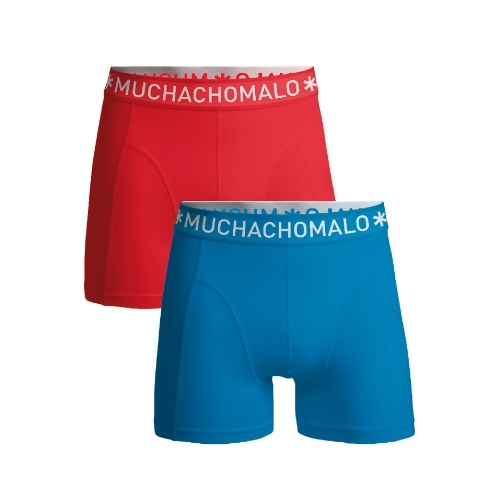 Muchachomalo Solid  bleu/rose boxer