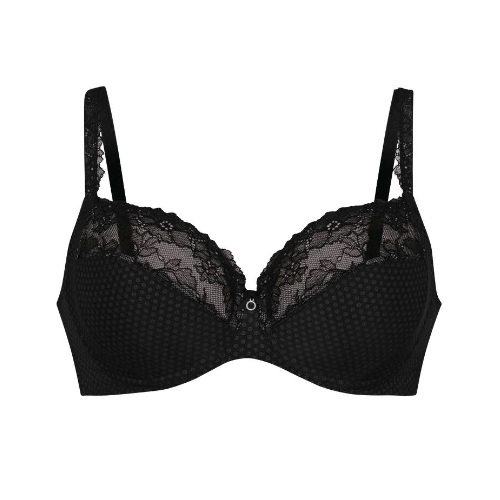 Rosa Faia Eloise noir soutien-gorge sans forme