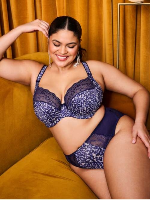 Elomi Lucie bleu marine haut slip