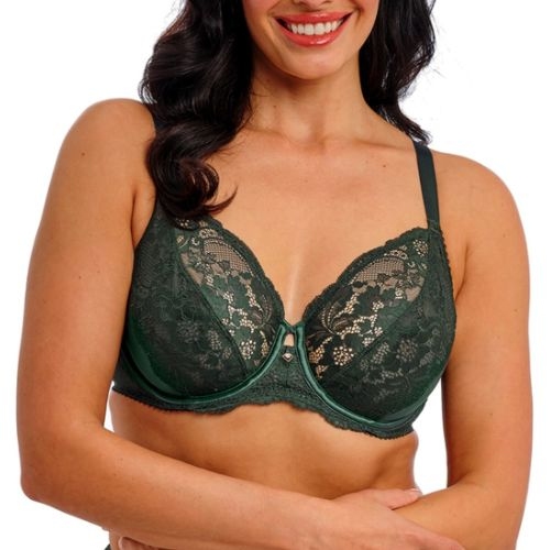 Wacoal Lingerie Natsuki Lace vert soutien-gorge rembourré