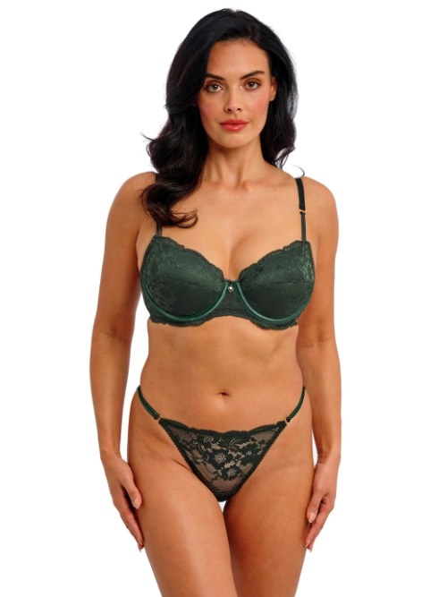 Wacoal Lingerie Natsuki Lace vert soutien-gorge rembourré