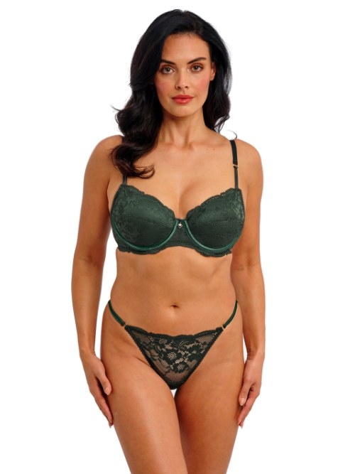 Wacoal Lingerie Natsuki Lace vert culotte string